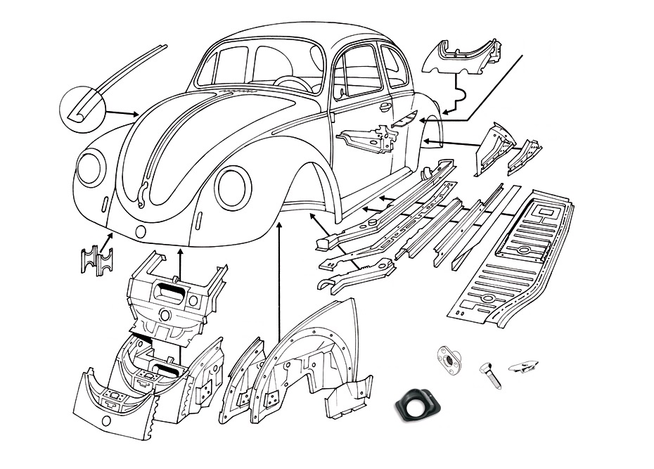 Beetle Repair Panels Cool Air Vw