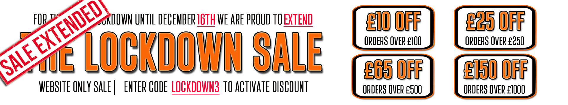 Lockdown Sale Extended