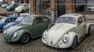 Cal Look VW Beetles with ragtops