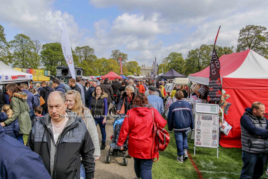 Crowd of people at Stanford Hall 2019