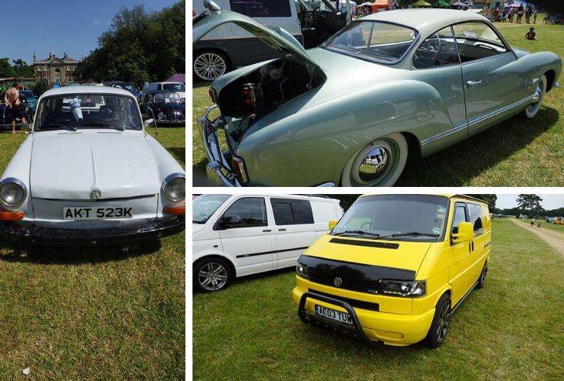 Quex Park 2019 Karmann Ghia’s and T5's